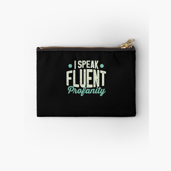 Item preview, Funny Sarcasm I Speak Fluent Profanity Saying Colored Vintage Design / Sarcastic Gift for christmas designed and sold by Chamssou.