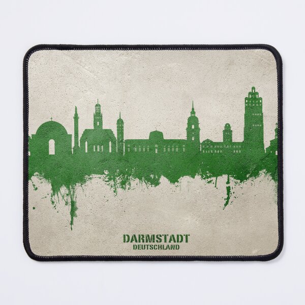 Item preview, Darmstadt Germany Skyline designed and sold by ArtPrints.