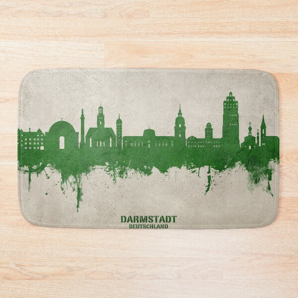 Item preview, Darmstadt Germany Skyline designed and sold by ArtPrints.