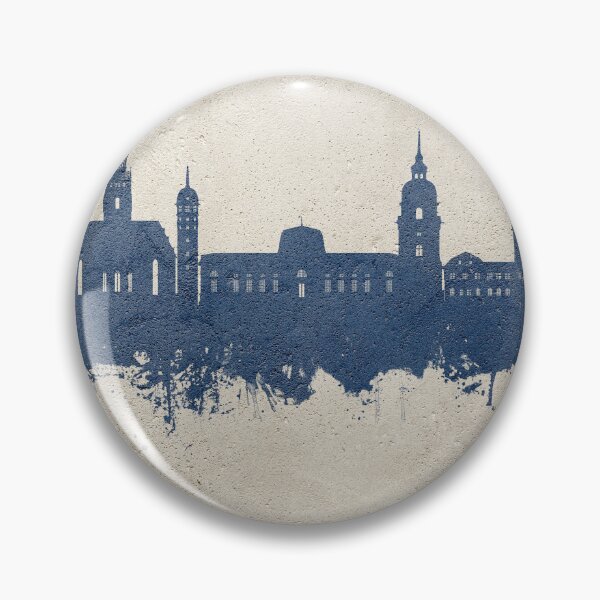 Item preview, Darmstadt Germany Skyline designed and sold by ArtPrints.