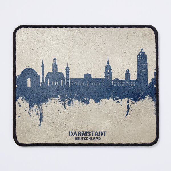 Item preview, Darmstadt Germany Skyline designed and sold by ArtPrints.