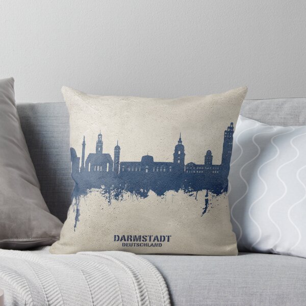 Item preview, Darmstadt Germany Skyline designed and sold by ArtPrints.