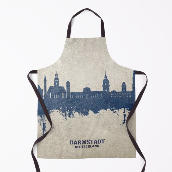 Item preview, Darmstadt Germany Skyline designed and sold by ArtPrints.