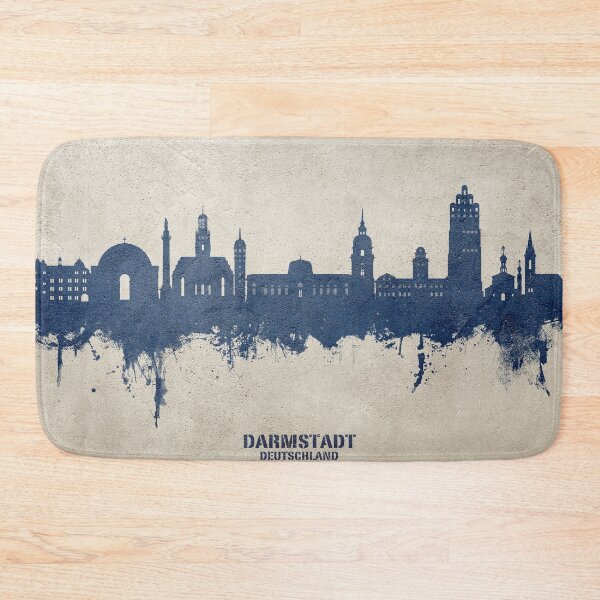 Item preview, Darmstadt Germany Skyline designed and sold by ArtPrints.