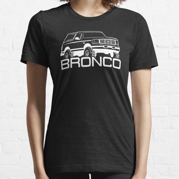 Old Navy Vintage Ford Bronco T-Shirt Truck Sunset Graphic Dark