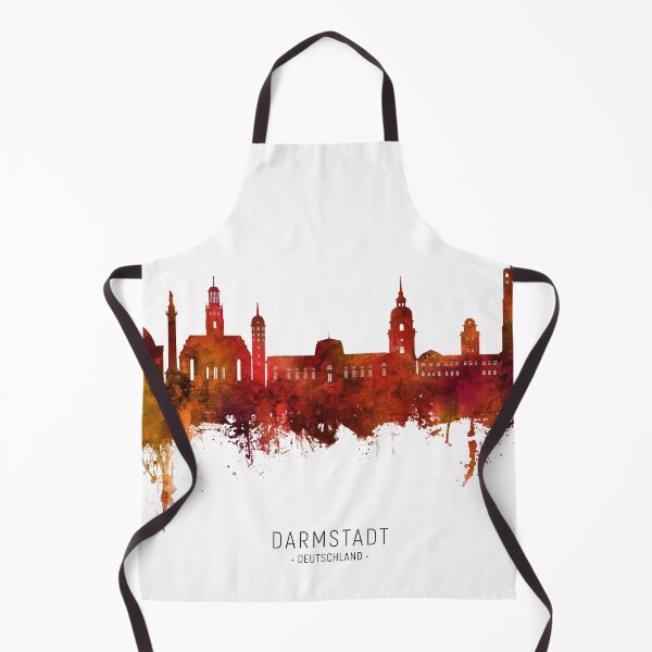 Item preview, Darmstadt Germany Skyline designed and sold by ArtPrints.