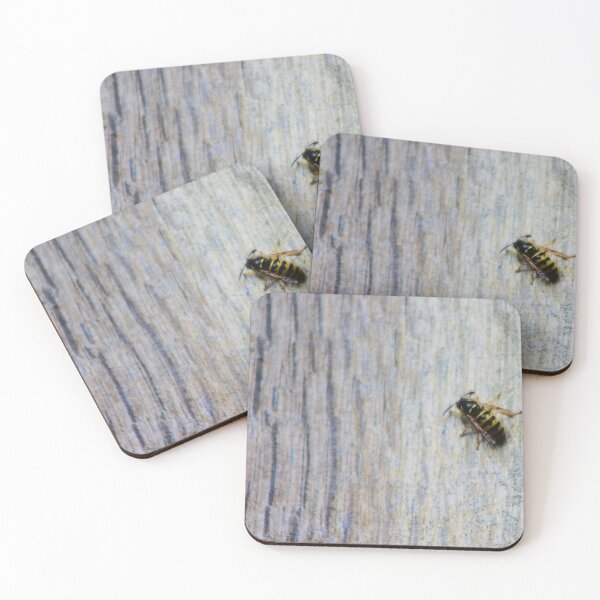 Item preview, lonely Wasp on wood designed and sold by Francespoppy.