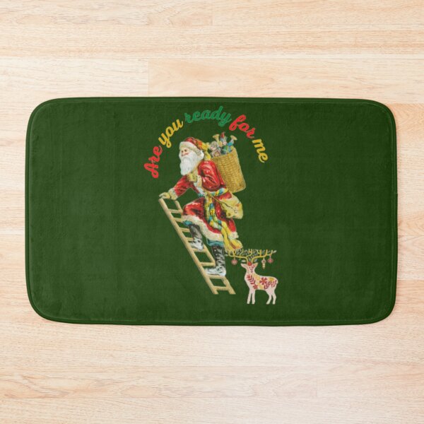 Item preview, Santa on the way with reindeer designed and sold by Benlaniboutique.