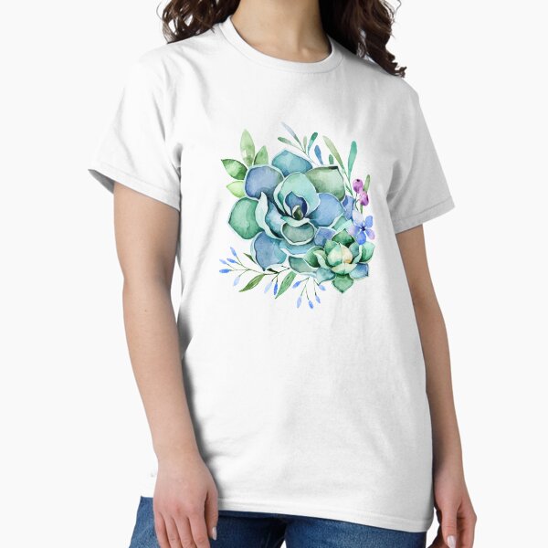 Aperçu de l'œuvre Aquarelle succulente créée et vendue par meghanmarie.