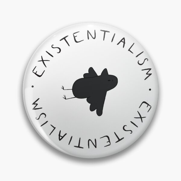 Item preview, Existential crow designed and sold by siejobsessions.