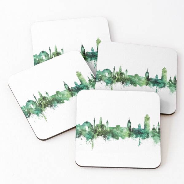 Item preview, Darmstadt Germany Skyline designed and sold by ArtPrints.