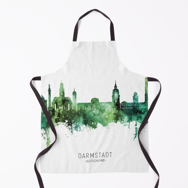 Item preview, Darmstadt Germany Skyline designed and sold by ArtPrints.