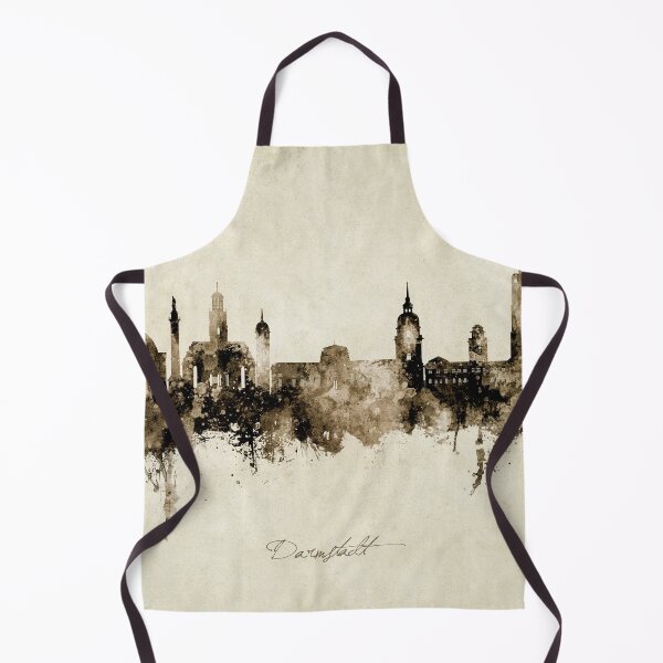 Item preview, Darmstadt Germany Skyline designed and sold by ArtPrints.