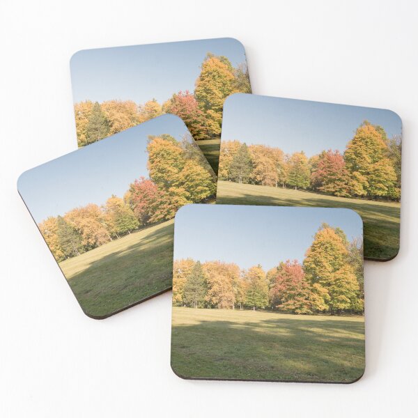 Item preview, autumn scenery with meadow and colorful tree designed and sold by honza28683.