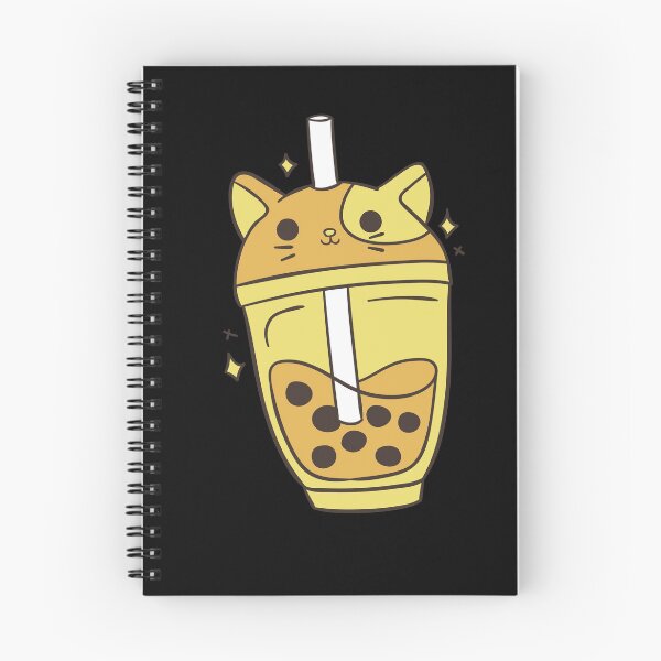Item preview, Cute kawaii kitty bubble tea designed and sold by Artistusha.