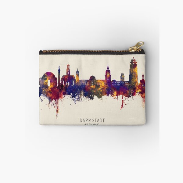 Item preview, Darmstadt Germany Skyline designed and sold by ArtPrints.