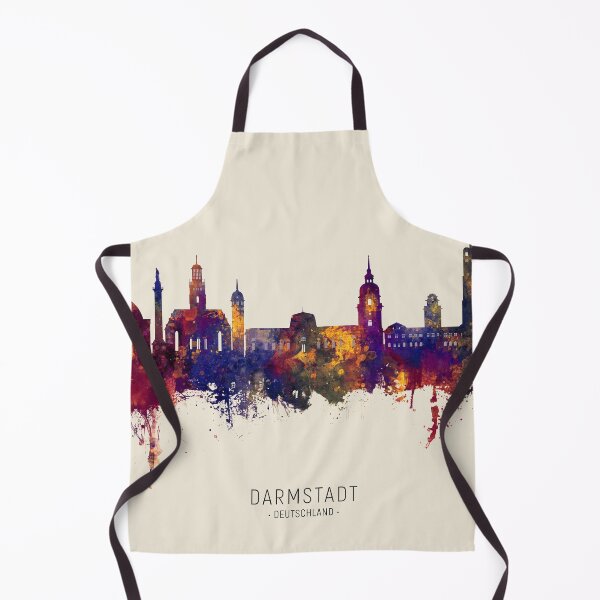 Item preview, Darmstadt Germany Skyline designed and sold by ArtPrints.