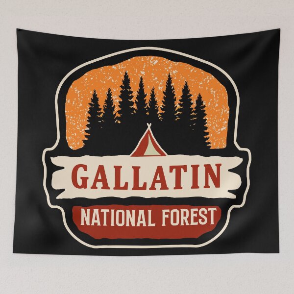 Item preview, Gallatin National Forest National Forest designed and sold by Road-tees.