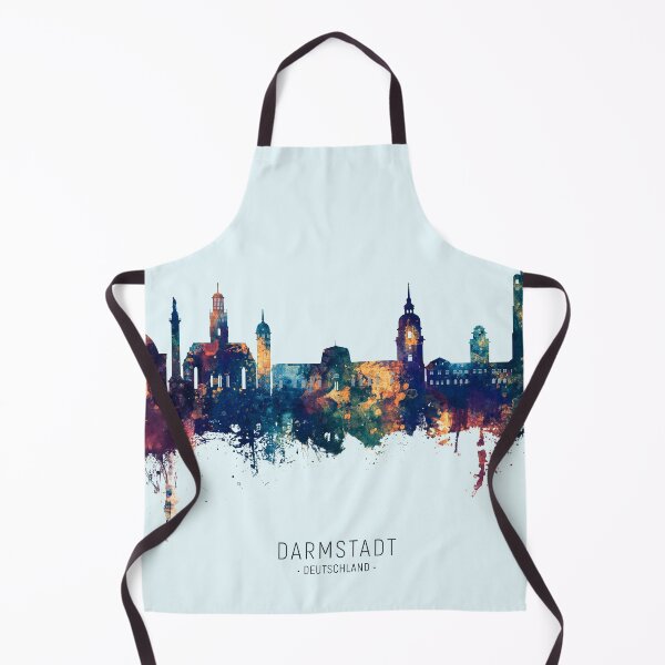 Item preview, Darmstadt Germany Skyline designed and sold by ArtPrints.