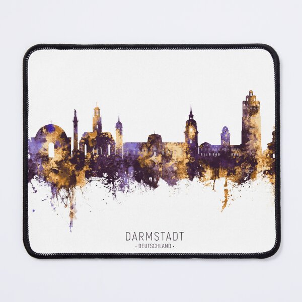 Item preview, Darmstadt Germany Skyline designed and sold by ArtPrints.