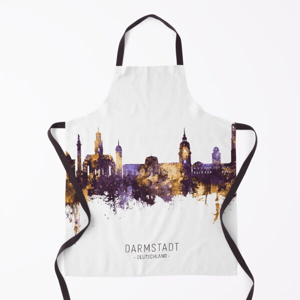 Item preview, Darmstadt Germany Skyline designed and sold by ArtPrints.