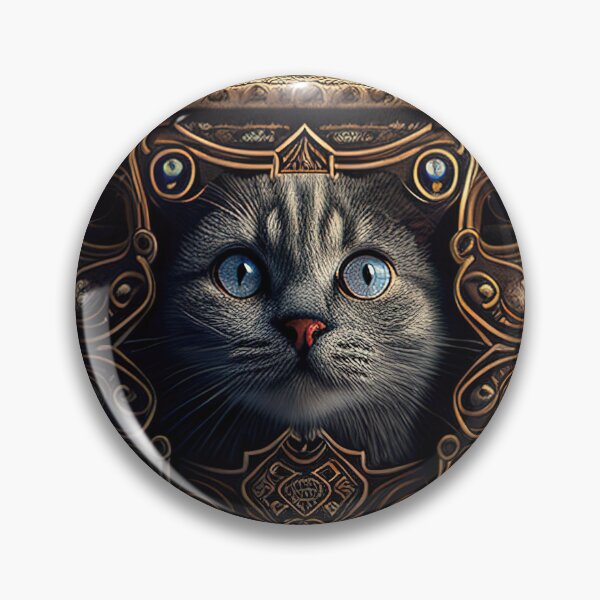 Item preview, Cat peaking out of a mystical pandora box designed and sold by RK - Shop.