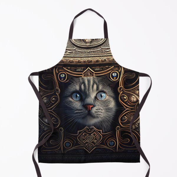 Item preview, Cat peaking out of a mystical pandora box designed and sold by RK - Shop.