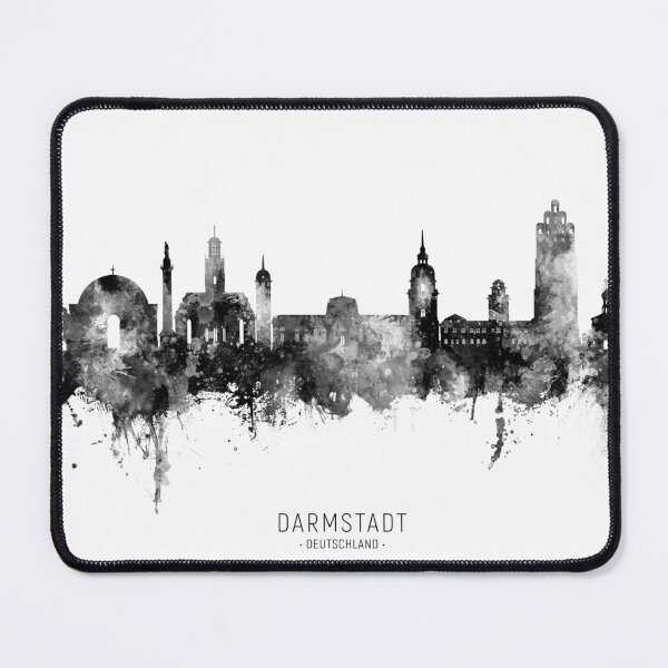 Item preview, Darmstadt Germany Skyline designed and sold by ArtPrints.