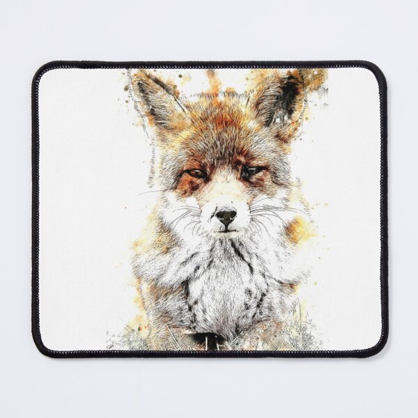 Item preview, Thoughtful fox designed and sold by zeljana0504.