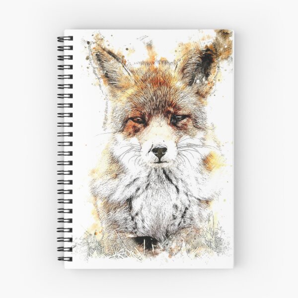 Item preview, Thoughtful fox designed and sold by zeljana0504.