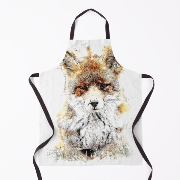 Item preview, Thoughtful fox designed and sold by zeljana0504.