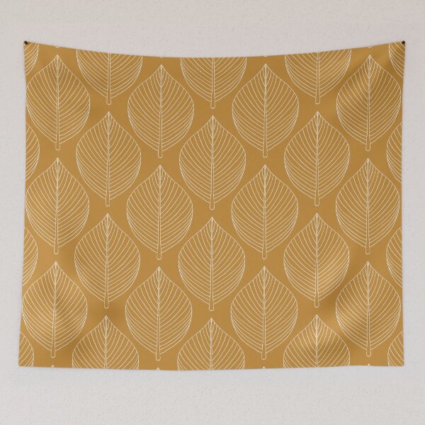 Item preview, Skeleton leaf in off white and golden yellow  designed and sold by FrancesPoff.