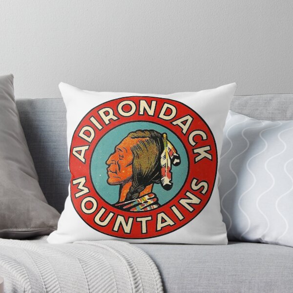 Item preview, Adirondack Mountains Vintage Travel Decal designed and sold by hilda74.