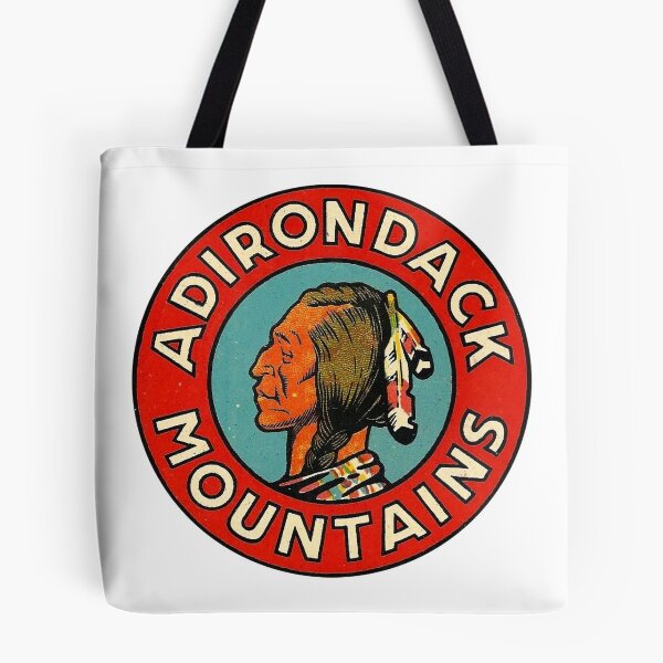Item preview, Adirondack Mountains Vintage Travel Decal designed and sold by hilda74.