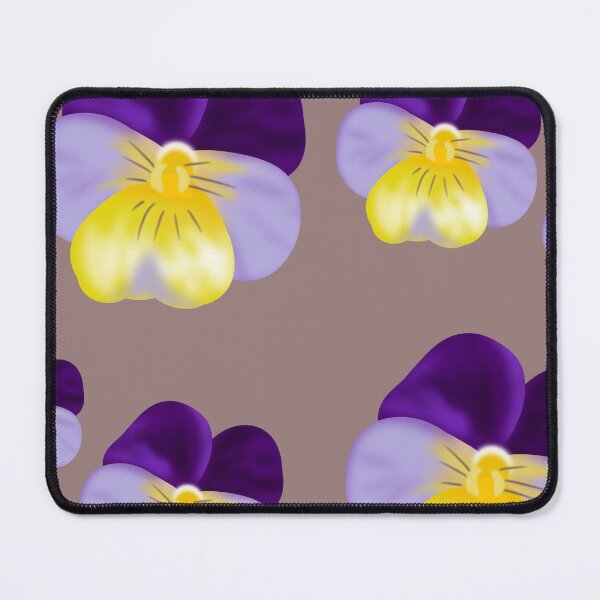 Item preview, Summer Pansies Penséer Flowers Pattern designed and sold by Karen Ekdahl.