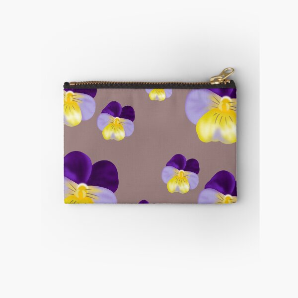 Item preview, Summer Pansies Penséer Flowers Pattern  designed and sold by Karen Ekdahl.