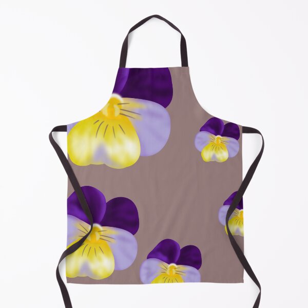 Item preview, Summer Pansies Penséer Flowers Pattern designed and sold by Karen Ekdahl.