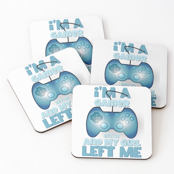 Item preview, I'M A GAMER AND MY GIRL LEFT ME designed and sold by GAADesignz.
