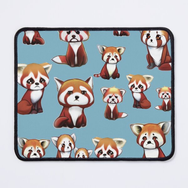 Item preview, Cute Red Panda Pattern designed and sold by bullshirter.