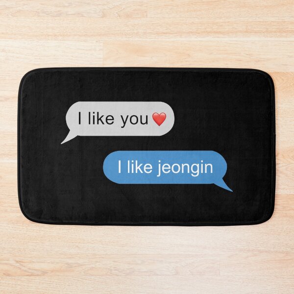 Item preview, Funny I like Jeongin Text designed and sold by Supra Designs.