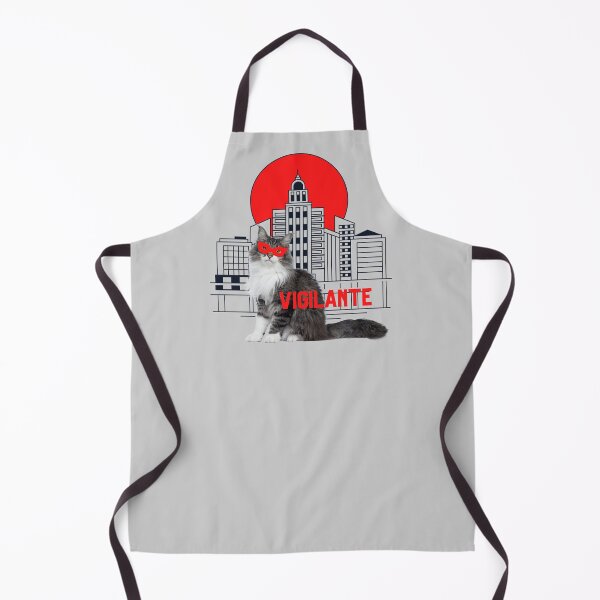 Item preview, Vigilante Cat Red Sunset  designed and sold by GleamingGiant.