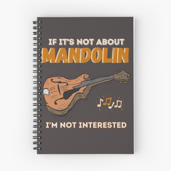 Item preview, Funny Mandolin, If It's Not About Mandolin I'm Not Interested, Mandolin Gift Ideas designed and sold by Urban-Celt.