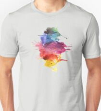 Spatters Of Color Unisex T-Shirt