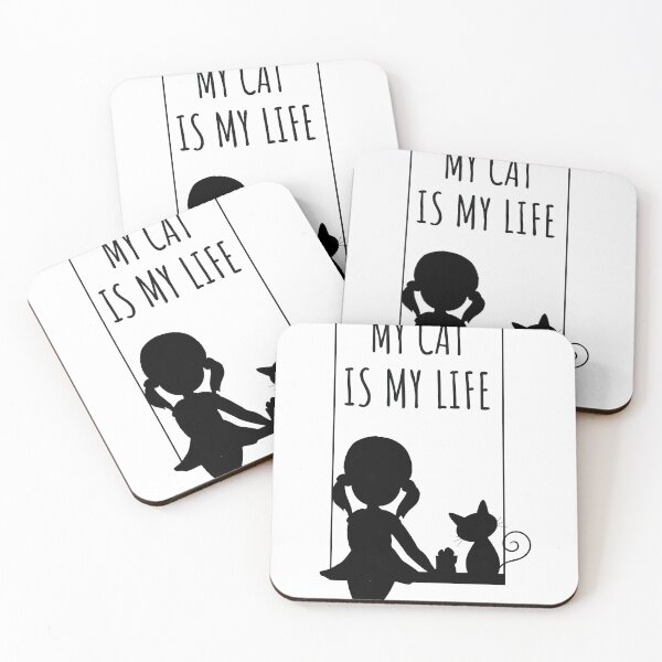 Item preview, My Cat Is My Life  designed and sold by adenicholls.
