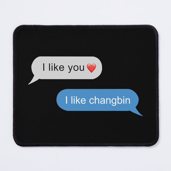 Item preview, Funny I like Changbin Text designed and sold by Supra Designs.