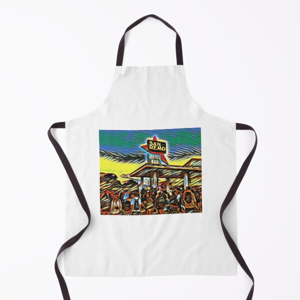 Item preview, Glastonbuy San Remo Hotel Bar Festival Artwork designed and sold by unitydesigneu.