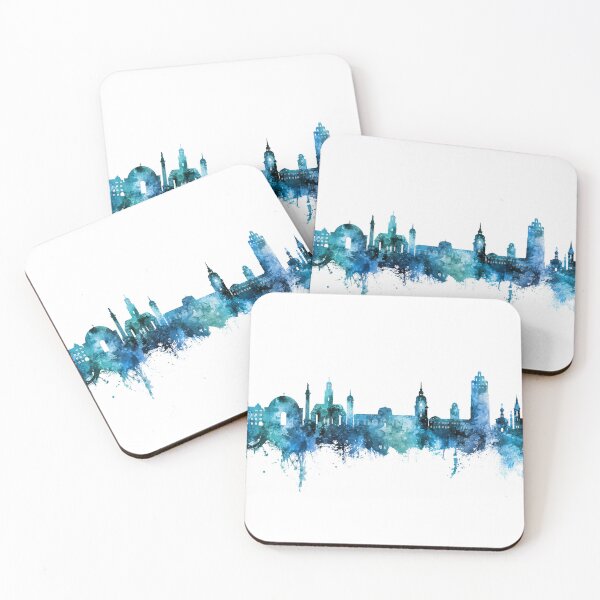 Item preview, Darmstadt Germany Skyline designed and sold by ArtPrints.