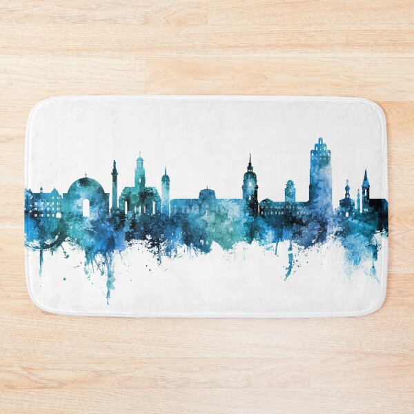 Item preview, Darmstadt Germany Skyline designed and sold by ArtPrints.