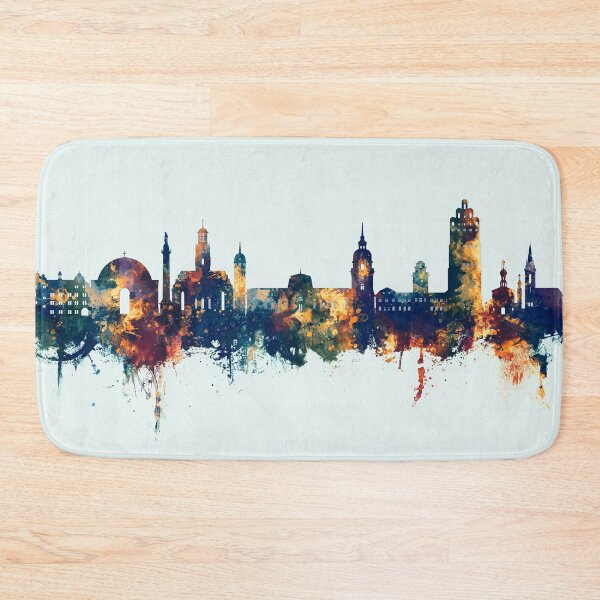 Item preview, Darmstadt Germany Skyline designed and sold by ArtPrints.