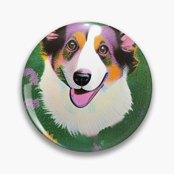 Item preview, Cardigan Welsh corgi  designed and sold by GroovyDino.